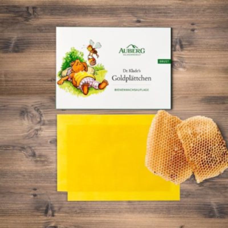 Auberg Bienenwachs Goldplättchen